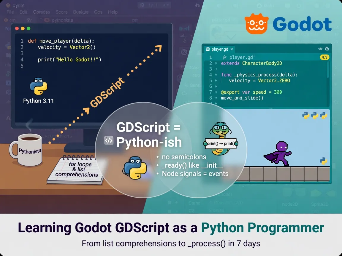 From Python to GDScript: A Performance Nerd's Field Guide From Python to GDScript: A Performance Nerd's Field Guide