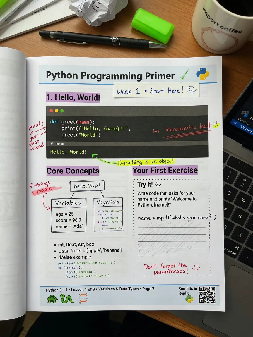 Python Has No Variables: A First-Principles Primer for Working Programmers Python Has No Variables: A First-Principles Primer for Working Programmers